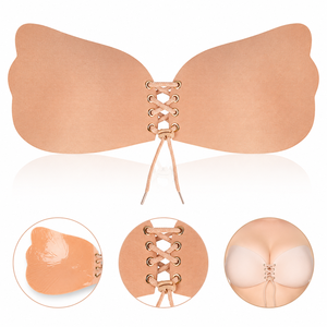 Reggiseno Adesivo in Silicone Invisibile Senza Spalline e Senza Coppe, con Design Elegante e Chiusura a Strappo, Ideale per Feste Serale e Uso Quotidiano - Product Image 4