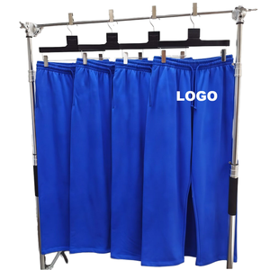 Pantalon de sport pour homme en coton 100% de qualité supérieure, coupe décontractée, taille mi-haute, avec cordon de serrage, imprimé en relief, en maille peignée, séchage rapide, style hip-hop - Product Image 1