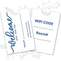 Maßgefertigter Hotel-Schlüsselkartenhalter mit Kartenfach für Hotel-Check-in