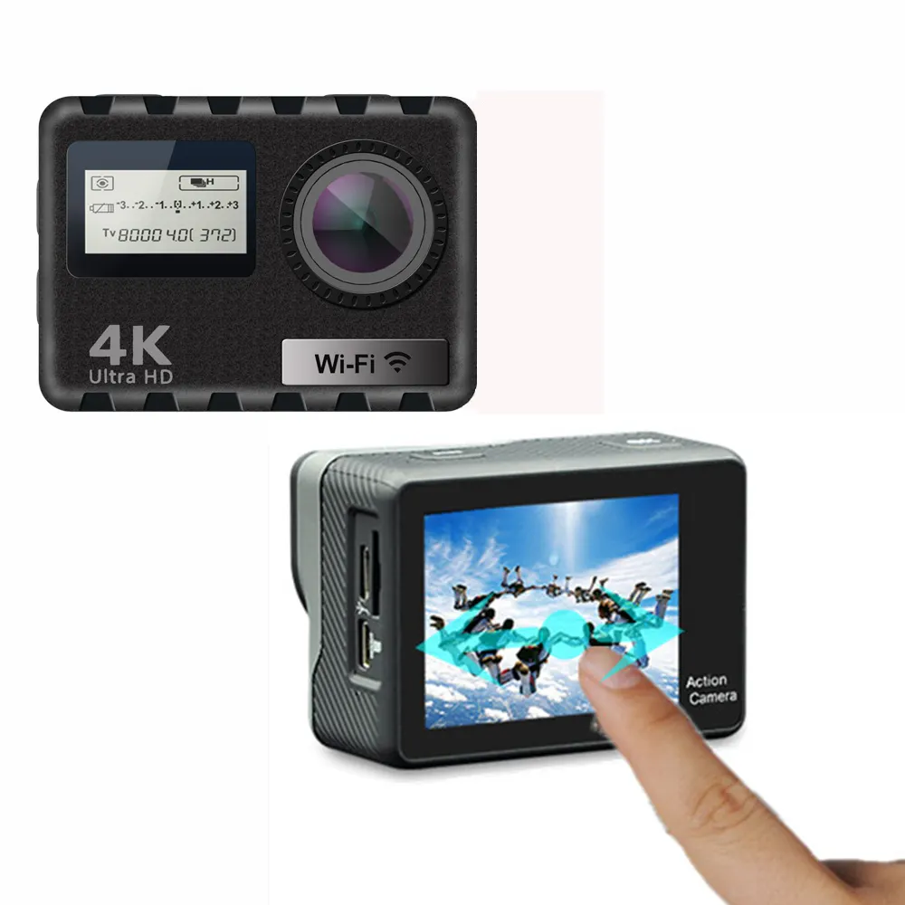 4K 24FPS 1080P 60FPS cam newest go pro best eken h9r action camera 360 degree