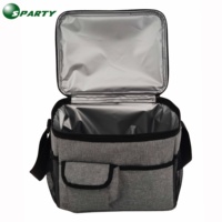 Sac Isotherme Réutilisable Grande Capacité Anti-Fuite pour Adultes, avec Bandoulière Réglable – Idéal Plage, Bureau, Pique-Nique, Randonnée
