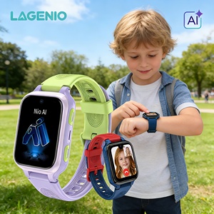 Reloj Inteligente <span class=keywords><strong>para</strong></span> Niños LAGENIO, Mejor Precio, GPS, LBS, WIFI, Botón SOS, Tarjeta SIM, Videollamada HD, Resistente al Agua IP68, <span class=keywords><strong>Android</strong></span> 4G, GPS - Product Image 1