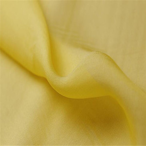 Nuovo arrivo tinta unita in tinta unita tessuto <span class=keywords><strong>Chiffon</strong></span> organico 6mm 140cm per donna tessuto per la casa biancheria da notte biancheria da letto - Product Image 3