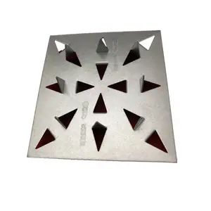 Sheet Metal Nail Machine Metal Concrete Stamping Parts Service Plate Blanks Stainless Steel Press Custom Sheet Metal Fabrication