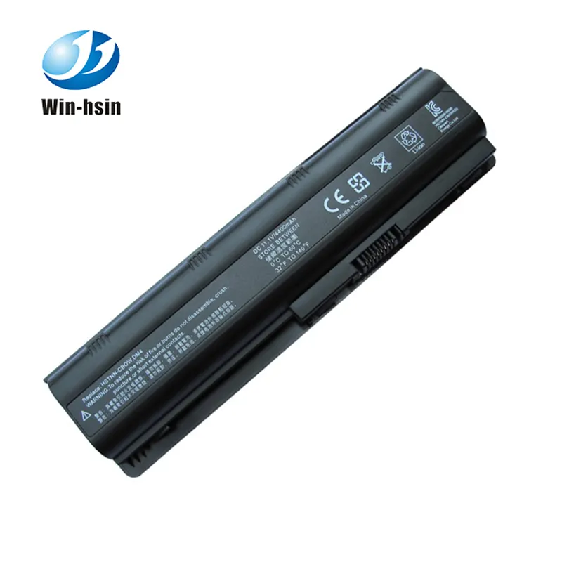49Wh हिमाचल प्रदेश के लिए 4400mAh लैपटॉप बैटरी प्रतिस्थापन CQ42 dv4 dv6 सेल लिथियम आयन मूल वास्तविक कस्टम लैपटॉप बैटरी