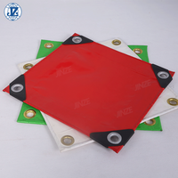1000d Polyester 0.55mm 20*20 23*23 630gsm 800gsm 1050 Gsm Couteau Blanc Enduit Pvc Bâche Tissu Matériel pour Tente Produit