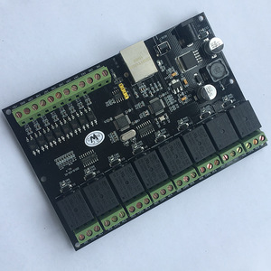 รีเลย์เครือข่าย8ช่องสวิตช์ควบคุมอีเธอร์เน็ต tcp/ip รีเลย์ Modbus TCP kingview PLC M105 - Product Image 3