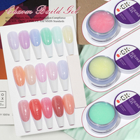 HEMA TPO Free Charm Build Gel en pot, vente en gros, 16 couleurs, auto-nivelant, étiquette privée personnalisée