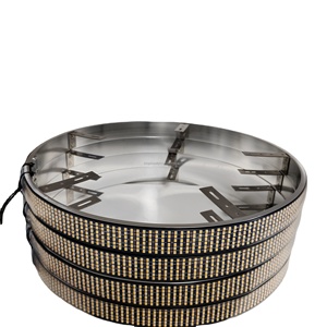 KingShowstar Nuove Luci per Ruote a <span class=keywords><strong>6</strong></span> File Ambra e Bianche da 15, 17, 20 Pollici Switchback per Camion, ATV, SUV - Product Image 1