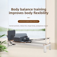 R-MOLA Lit de Pilates en alliage d'aluminium Modèle 01 - Fabriqué au Shandong, petit modèle blanc, équipement pour studios de yoga commerciaux
