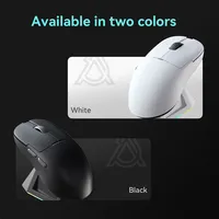 Ratón para Juegos AJAZZ AJ159P MC Trimodal, con Cable/Inalámbrico, Base de Carga Magnética, Sensor Pixart 3311, Máximo 12000DPI para PC