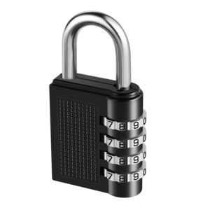 Khóa Móc Nhà Máy 4 Chữ Số Trường Màu Đen Phòng Tập Thể Dục Locker Kết Hợp Khóa Cho An Toàn - Product Image 5