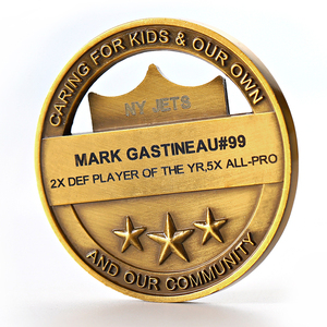 Moneda Láser Hueca del <span class=keywords><strong>Super</strong></span> <span class=keywords><strong>Bowl</strong></span> de la <span class=keywords><strong>NFL</strong></span> del Salón de la Fama de EE. UU. - Product Image 3