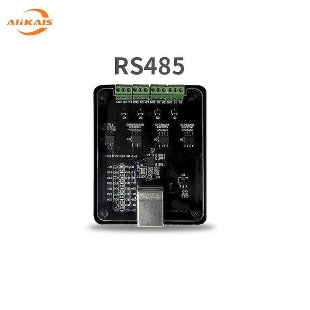 USB2.0 to 4-Channel RS485 Converter Module - CH9114 High-Speed (15Mbps) Industrial Adapter