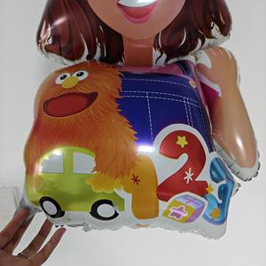 Globo de dibujos animados estilo <span class=keywords><strong>profesora</strong></span> Rachel para educación temprana <span class=keywords><strong>infantil</strong></span> transfronteriza, modelo CY-S0063 CY-814-1, ideal para el Día de Año Nuevo - Product Image 2