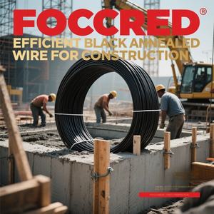 1,25mm, 1,5mm, calibre 12, alambre de balas recocido negro, bobina de alta resistencia a la tracción, embalaje, uso de construcción, procesamiento de corte por flexión - Product Image 4