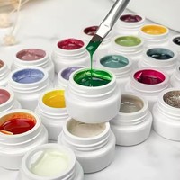 WEKIKOU Vernis à ongles gel de couleur sans hema Fournisseur professionnel d'ongles Personnaliser Gel de peinture en conserve de marque unique pour salon de manucure