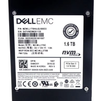 Penjualan Panas SSD 1.6T untuk DELL Baru 2.5 Inch U.2 NVME Enterprise Internal Server Hard Drive dengan Cangkang Plastik Metalik