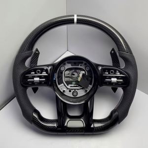 Volant en fibre de carbone noir mat, qualité supérieure, directement de l'usine, accepte la personnalisation en une seule pièce pour <span class=keywords><strong>Mercedes</strong></span> Benz - Product Image 4