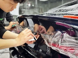<span class=keywords><strong>Film</strong></span> de protection de peinture TPU anti-UV, résistant aux rayures, anti-jaunissement, hydrophobe, transparent brillant, pré-découpé PPF pour BMW X5 2021 - Product Image 4