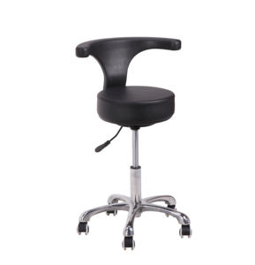 MT ergonomique dentaire En Cuir PU chaise de selle double selle dentaire <span class=keywords><strong>tabouret</strong></span> avec dossier chaise de selle - Product Image 3