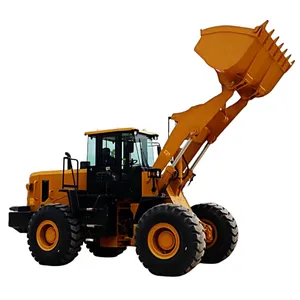 5 Ton Compact Wheel Loader for Sale Shovel Front End Loader Tractor Mini Cargador 4x4 Wheeled ATV Earth-moving Machinery Loader