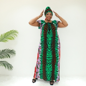 Abito muslimah boubou de cuisine Love Sahara KT01-607FY Tanzania abbigliamento boubou - Product Image 2