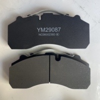 Plaquettes de frein à disque WVA29087 HOT SELL, blocs de friction pour système de freinage Wanan de 22,5 pouces, bus et camions légers et poids lourds
