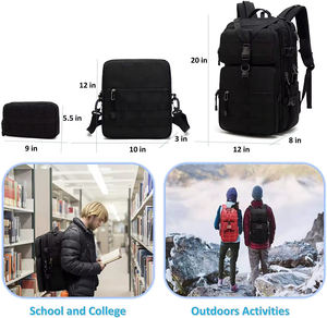 Sac à dos tactique 3-en-1 isotherme avec compartiments détachables – Offre Spéciale - Product Image 5