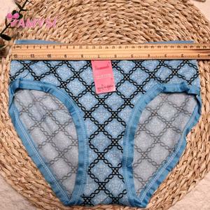 Амси 189-23 #   Детские трусики-шорты из молочного шелка с африканским цветочным принтом, тонкие, со средней посадкой, дышащие, для повседневной носки - Product Image 6