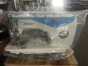 Used Jack A4 Automatic Single Needle Direct Drive Lockstitch <b>Sewing</b> Machine - Product Image 5