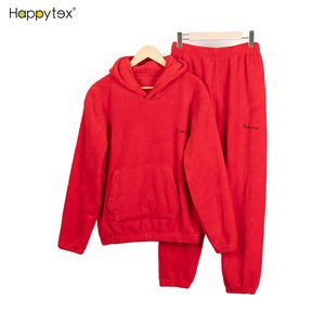 Bộ Đồ Ngủ Nữ 2 Chiếc Phong Cách Hot Bộ Đồ Ngủ Giáng Sinh Dày Nhung Lông Cừu San Hô Đồ Ngủ Nữ Trang Phục Ấm Áp Có Mũ Mùa Đông - Product Image 3