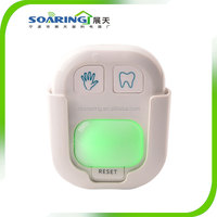 Minuteur de lavage LED miniature avec rappel de temps de brossage de 2 minutes et fonction de compte à rebours pour l'apprentissage des enfants