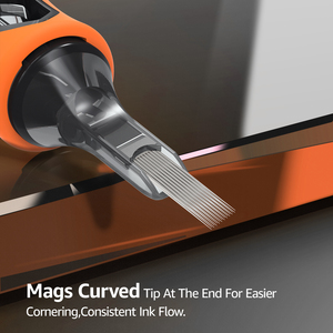 YABA OEM 100% 滅菌タトゥーニードル新世代高速着色使い捨てカートリッジタトゥーニードル供給 - Product Image 4