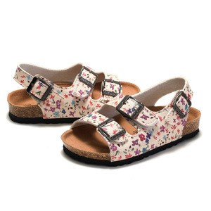 2025 nuevas sandalias florales de corcho <span class=keywords><strong>para</strong></span> niños, <span class=keywords><strong>chanclas</strong></span> <span class=keywords><strong>para</strong></span> niños, zapatos de playa <span class=keywords><strong>para</strong></span> niñas, zapatos <span class=keywords><strong>para</strong></span> caminar <span class=keywords><strong>para</strong></span> bebés - Product Image 2