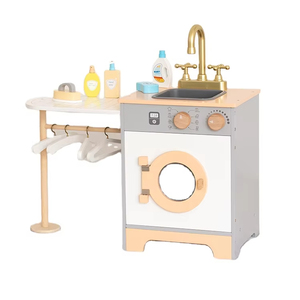 Ensemble de jouets de <span class=keywords><strong>cuisine</strong></span> et de nourriture royale de Vienne Conception de machine à laver élégante Caractéristiques éducatives Boîte de style préscolaire de luxe unisexe emballée - Product Image 1