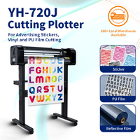 Plotter de Corte de Vinilo Automático de Alta Velocidad Yinghe 720J de 720 mm para Publicidad, Adhesivos y Manualidades