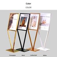 Papan Display Billboard, Papan KT, Stand Tanda Air, Tanda Vertikal, Tiang Lantai, Rangka Besi Custom, Bongkar Pasang