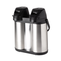 SUNLIFE termos kopi, botol termos kopi Stainless Steel dinding ganda 1,9l Plus 1,9l