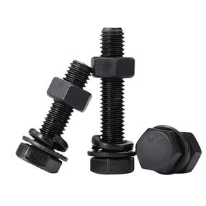 M8 M9 M10 <span class=keywords><strong>M11</strong></span> M12 8.8 10.9 12.9 Niveau Haute Résistance Dents Complètes Moitié Noir Toutes Sortes De Boulons Et Écrous - Product Image 6