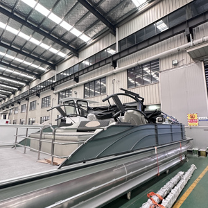 <span class=keywords><strong>Bateau</strong></span> ponton <span class=keywords><strong>de</strong></span> luxe Allhouse, 27 pieds, <span class=keywords><strong>en</strong></span> alliage d'aluminium soudé, haute vitesse, style sport, personnalisé pour la pêche et les excursions, <span class=keywords><strong>en</strong></span> <span class=keywords><strong>vente</strong></span> - Product Image 6