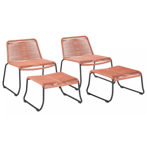 Pacific Ensemble de meubles d'extérieur Pang Pair Chaise de jardin Tabourets <span class=keywords><strong>Restaurant</strong></span> Salle à manger Parc Hôtel Chambre Sièges Chaise de jardin extérieure - Product Image 1