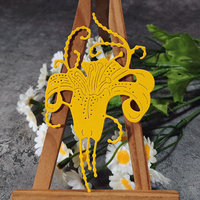 AAGU Scrapbook Diary Decoration Stencil modello di goffratura Album di biglietti di auguri fai da te Morning Glory Flower Metal Cutting Dies
