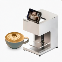 Impresora de Café Evebot EB Pro con Pantalla Táctil y Conexión Wifi, Impresora de Alimentos Automática para Latte Art, Ideal para Bodas y Fiestas