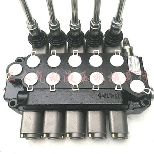 วาล์วควบคุมทิศทางไฮดรอลิกแบบแมนนวลสำหรับรถยกหลายทิศทาง รุ่น ZT L12E OT 5 วาล์ว 5 ทาง ขนาด 12 มม. แรงดัน 315 บาร์ อัตราการไหล 250 ลิตร/นาที - Product Image 3