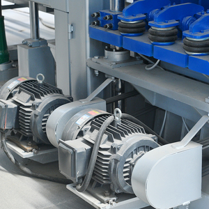 Máy móc xây dựng tự động độ chính xác cao bê tông gạch dây chuyền sản xuất với máy bơm cho gạch rỗng làm nhà xây dựng - Product Image 4