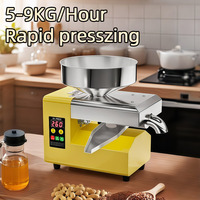 Pro-Grade R8S Smart froid et chaud pressage tournesol arachide sésame compatibilité jaune acier inoxydable corps presse Machine