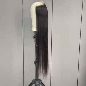 Peruca de Cabelo Remy de Alta Qualidade com Fechamento Frontal de Gancho, 30, 32, 34 e 40 Polegadas - Product Image 1