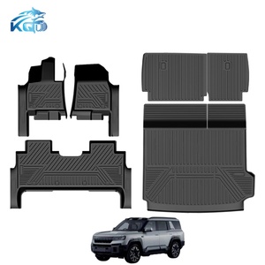 Accessoires BYD, tapis de sol de voiture en TPE personnalisé, ensemble complet, imperméable, anti-rayures, tapis de coffre, tapis de dossier de siège pour BYD Formula Leopard 8 2025 - Product Image 1