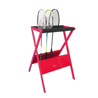 Support de raquettes de badminton sur mesure de haute qualité en gros, support de rangement pour raquettes de sport, support de rangement pour raquettes de tennis